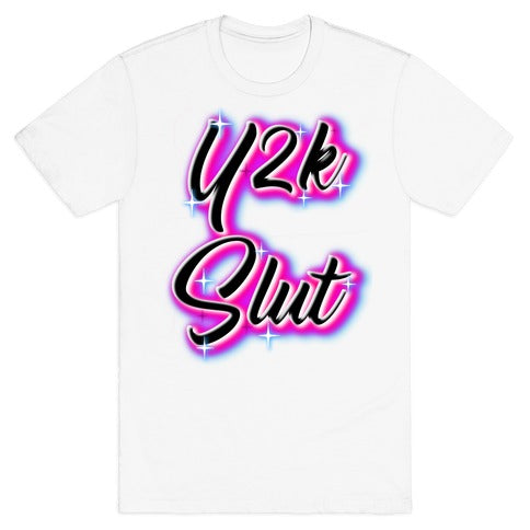 Y2K Slut Airbrush T-Shirt